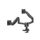 Brateck Pole Mounted Gas Spring Dual Monitor Arm Fit 17 To 35 Inches