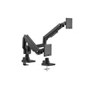 Brateck Pole Mounted Gas Spring Dual Monitor Arm Fit 17 To 35 Inches