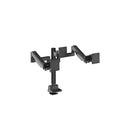 Brateck Modular Mechanical Spring Triple Monitor Arm With Sliders