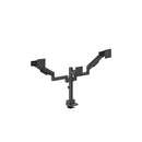 Brateck Modular Mechanical Spring Triple Monitor Arm With Sliders