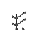 Brateck Mechanical Spring Quad Monitor Arm Slider 17 To 40 Inches
