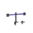 Brateck Ldt89C024 Matte Black Amethyst Gaming Dual Monitor Arm