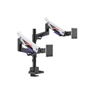 Brateck Ldt95C024Ucp Atlas Neo Gaming Pole Mounted Dual Monitor Arm