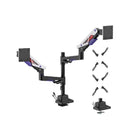 Brateck Ldt95C024Ucp Atlas Neo Gaming Pole Mounted Dual Monitor Arm