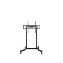 Brateck Standard Motorized Tv Cart Fit 55 To 100 Inches Matte Black