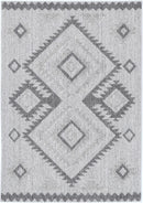 Saffron Echo Grey Outdoor Rug