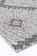 Saffron Echo Grey Outdoor Rug