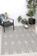 Seabreeze Echo Grey Outdoor Rug