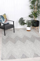 Solstice Echo Grey Outdoor Rug