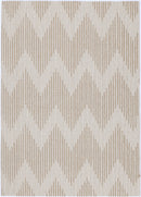Starlight Echo Beige Outdoor Rug