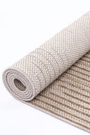 Starlight Echo Beige Outdoor Rug