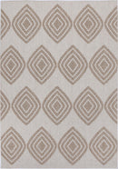 Velvet Lane Beige Modern Outdoor Rug