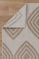 Briar Elm Beige Modern Outdoor Rug