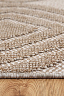 Velvet Lane Beige Modern Outdoor Rug