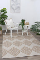 Briar Elm Beige Modern Outdoor Rug