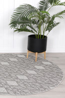 Zephyr Echo Outdoor Round Rug
