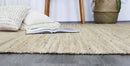 Celeste Elm Natural Beige Jute Rug