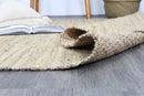 Celeste Elm Natural Beige Jute Rug