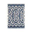 Mambo Traditional Pattern Blue White Rug 200Cmx290Cm