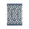 Mambo Traditional Pattern Blue White Rug 200Cmx290Cm