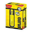 Maped Fluo Peps Highlighter Yellow Box Of 12