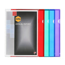 Marbig Letter File A4 Ultra Assorted 180 Micron Pack Of 10