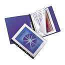 Marbig Binder Display Book 20 Pocket Clear Black