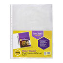 Marbig Sheet Protectors Heavy Weight A3 Portrait Pack Of 25