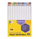 Marbig Indices And Divider 10 Tab Reinforced A3 Landscape