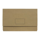 Marbig Slimpick Foolscap Document Wallet Envelope Kraft Pack Of 10