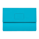 Marbig Slimpick Foolscap Document Wallet Blue
