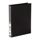 Marbig Clearview Insert Binder A4 25Mm 4D Black