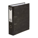 Marbig Lever Arch File A4 Reinforce Spine Black Mottle