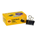 Marbig Fold Back Clips Box 12