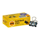 Marbig Fold Back Clips Box 12