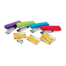 Marbig Stapler Mini Assorted 10 With Staples
