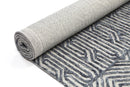 Indigo Elm Blue Contemporary Rug