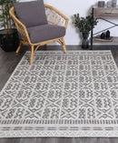 Lagoon Elm Grey Contemporary Rug