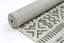 Lagoon Elm Grey Contemporary Rug