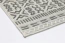 Lagoon Elm Grey Contemporary Rug
