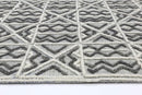 Lagoon Elm Grey Contemporary Rug