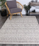 Ivory Elm Ash Contemporary Rug