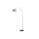 Arc Floor Lamp With Black Marble Base