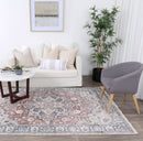 Silver Elm Multi Patchwork Traditional Rug