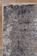 Misty Elm Ash Abstract Rug