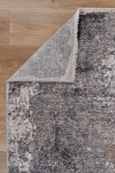 Misty Elm Ash Abstract Rug