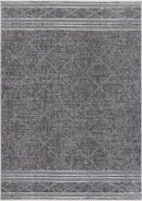 Seabreeze Elm Charcoal Contemporary Rug