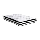 Queen Mattress Breathable Luxury Bed Bonnell Spring Foam Medium Firm 22cm