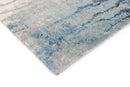 Ember Field Blue Abstract Rug
