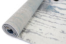 Ember Field Blue Abstract Rug